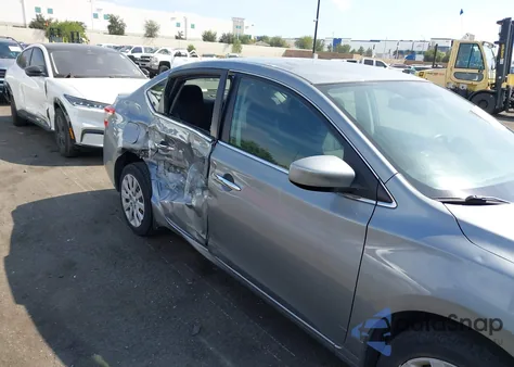 2014 Nissan Sentra Fe+ S from USA, damaged, VIN 3N1AB7APXEY330697